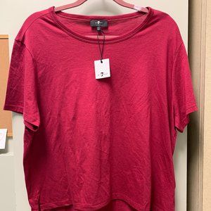 NWT 7 For All Mankind Tshirt